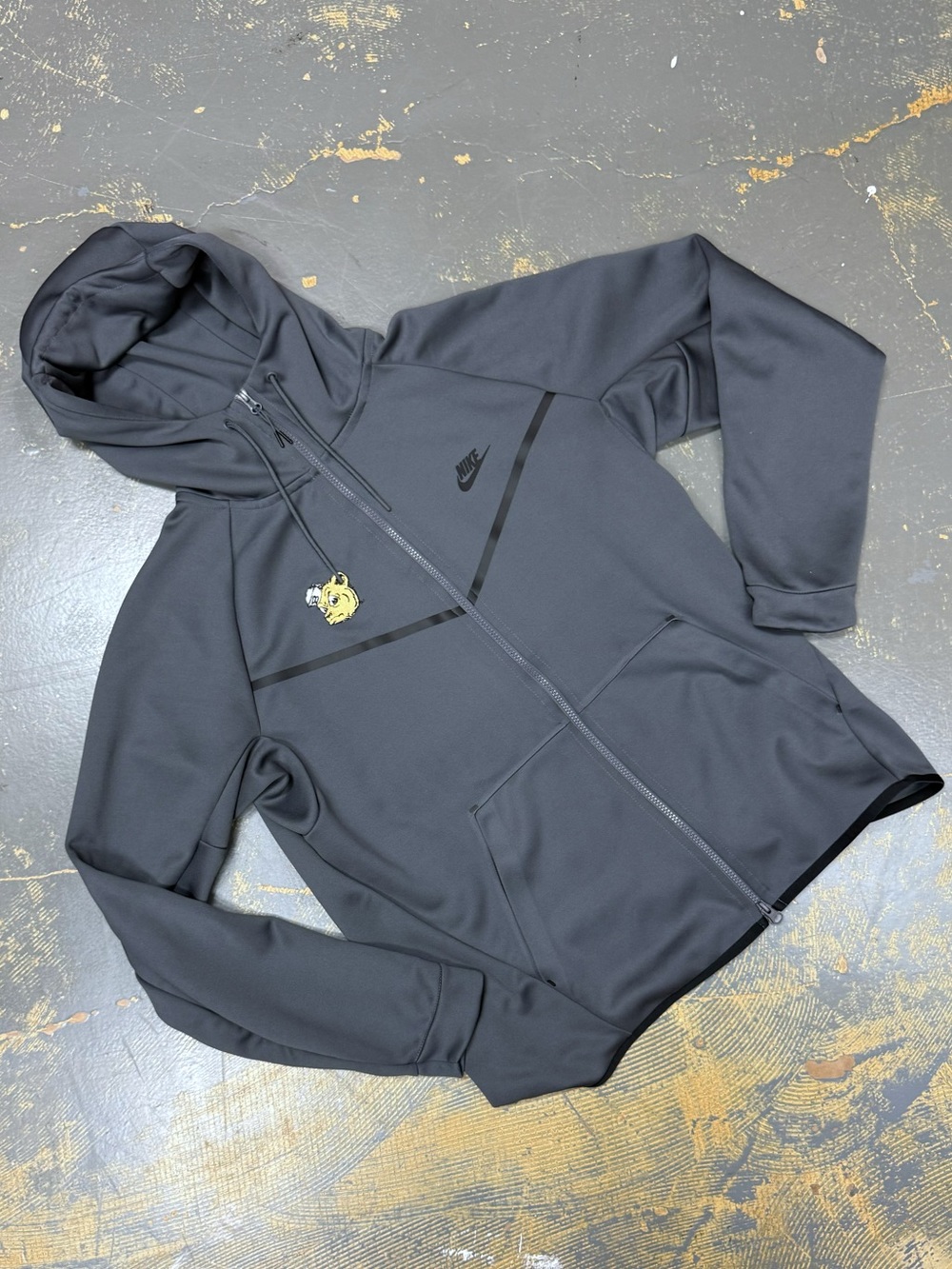 Nike Baylor Bears Sportswear Tech Fit Hooded Zip Up Sweater AQ0823-021 XL